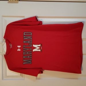 Maryland Under Armour tshirt large